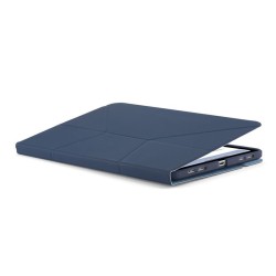 Husa stand Pipetto Origami No6 pentru iPad Air 10.9/11, albastru inchis