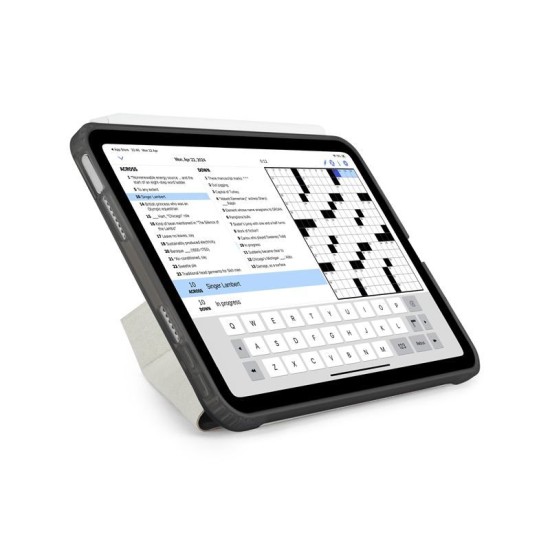 Husa Pipetto Origami No1 compatibila cu iPad Mini 6 2021 / 7 2024 Black (Ingredi, P052-49-AJ) by www.silkase.ro