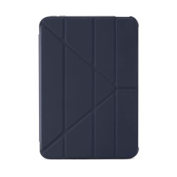 Husa Pipetto Origami No1 compatibila cu iPad Mini 6 2021 / 7 2024 Dark Blue