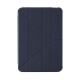 Husa Pipetto Origami No1 compatibila cu iPad Mini 6 2021 / 7 2024 Dark Blue (Ingredi, P052-113-AJ) by www.silkase.ro