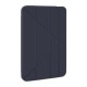 Husa Pipetto Origami No1 compatibila cu iPad Mini 6 2021 / 7 2024 Dark Blue (Ingredi, P052-113-AJ) by www.silkase.ro