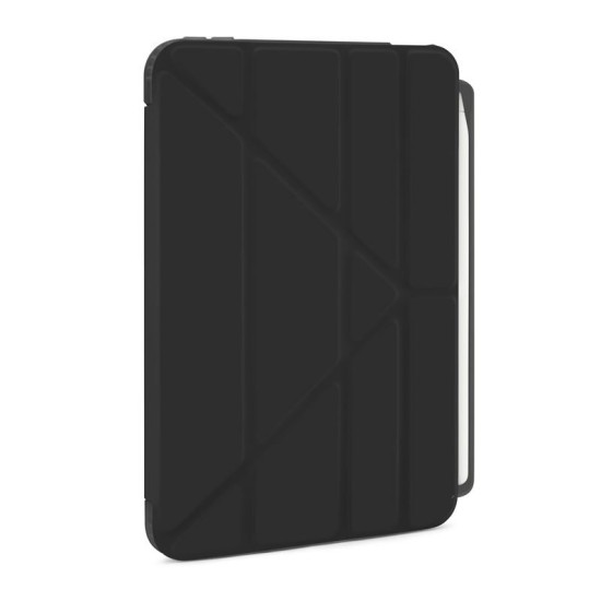 Husa Pipetto Origami No3 compatibila cu iPad Mini 6 2021 / 7 2024 Black (Ingredi, P053-49-AJ) by www.silkase.ro