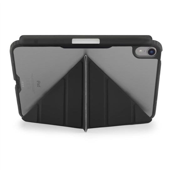 Husa Pipetto Origami No3 compatibila cu iPad Mini 6 2021 / 7 2024 Black (Ingredi, P053-49-AJ) by www.silkase.ro