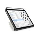Husa Pipetto Origami No3 compatibila cu iPad Mini 6 2021 / 7 2024 Black (Ingredi, P053-49-AJ) by www.silkase.ro