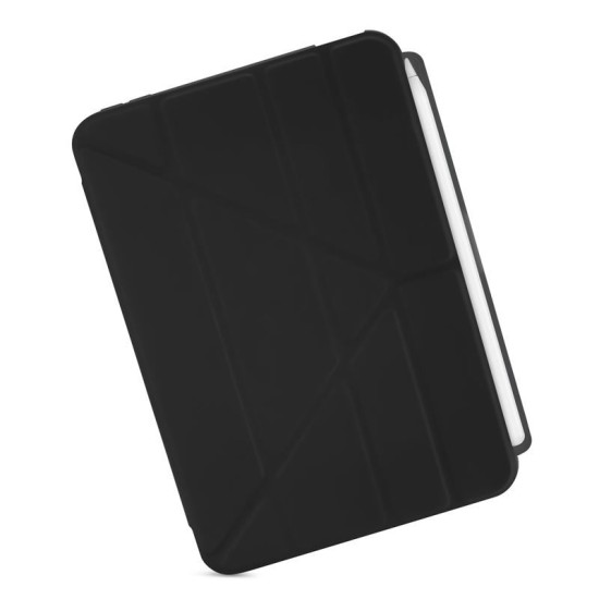 Husa Pipetto Origami No3 compatibila cu iPad Mini 6 2021 / 7 2024 Black (Ingredi, P053-49-AJ) by www.silkase.ro