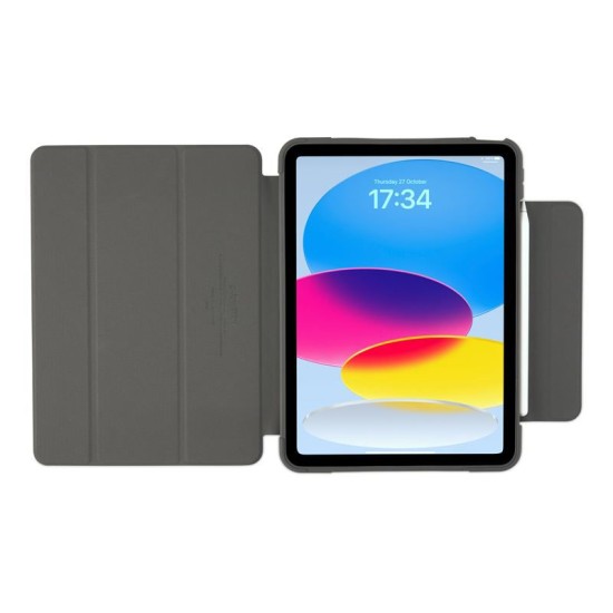 Husa de protectie 360 Pipetto Shield Folio pentru iPad 10.9 (2022), albastru deschis (Ingredi, P073-54-V) by www.silkase.ro