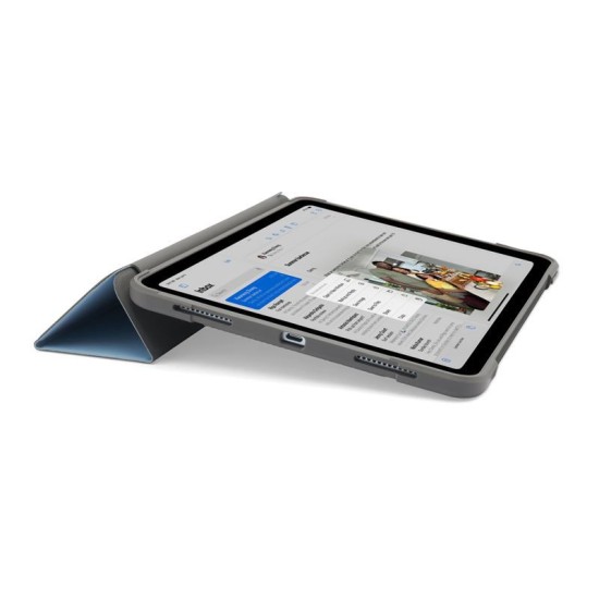 Husa de protectie 360 Pipetto Shield Folio pentru iPad 10.9 (2022), albastru deschis (Ingredi, P073-54-V) by www.silkase.ro