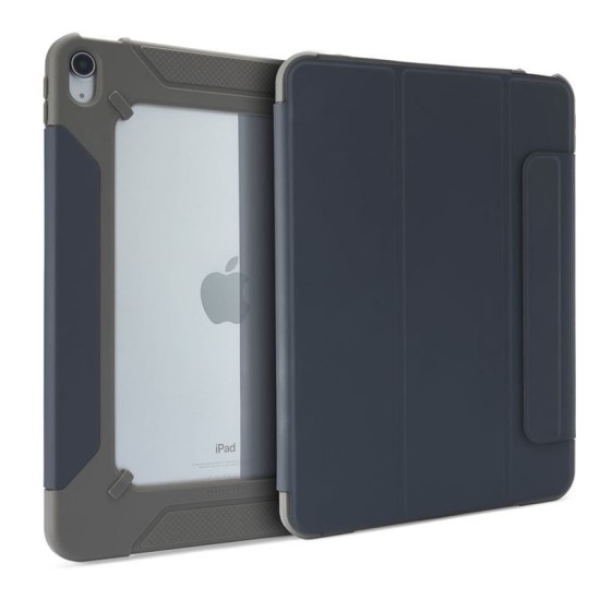 Husa de protectie 360 Pipetto Shield Folio pentru iPad 10.9 (2022), albastru inchis (Ingredi, P073-113-V) by www.silkase.ro