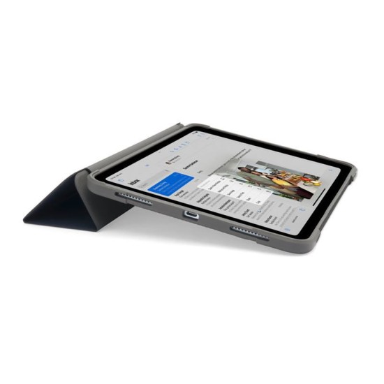 Husa de protectie 360 Pipetto Shield Folio pentru iPad 10.9 (2022), albastru inchis (Ingredi, P073-113-V) by www.silkase.ro