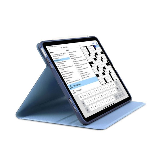 Husa rotativa tip Folio Pipetto Origami No5 pentru iPad 10.9 (2022), albastru inchis (Ingredi, P059-113B-V) by www.silkase.ro
