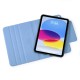 Husa rotativa tip Folio Pipetto Origami No5 pentru iPad 10.9 (2022), albastru inchis (Ingredi, P059-113B-V) by www.silkase.ro