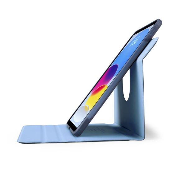 Husa rotativa tip Folio Pipetto Origami No5 pentru iPad 10.9 (2022), albastru inchis (Ingredi, P059-113B-V) by www.silkase.ro