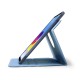 Husa rotativa tip Folio Pipetto Origami No5 pentru iPad 10.9 (2022), albastru inchis (Ingredi, P059-113B-V) by www.silkase.ro