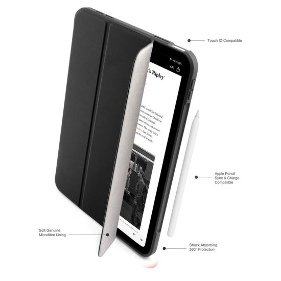 Husa Pipetto Tri-Folio pentru iPad 10.9 (2022), neagra (Pipetto, Ingredi) by www.silkase.ro Husa Pipetto Tri-Folio pentru iPad 10.9 (2022), neagra (Ingredi, P074-49-V) by www.silkase.ro