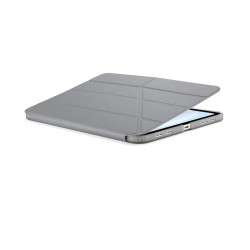 Husa Pipetto Origami No1 Original pentru iPad 10.9 (2022), argintie