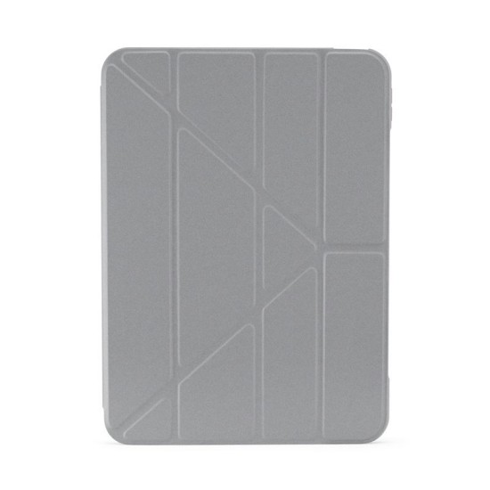 Husa Pipetto Origami No1 Original pentru iPad 10.9 (2022), argintie (Ingredi, P052-59-V) by www.silkase.ro