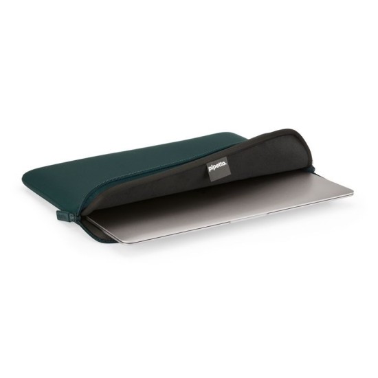 Husă Pipetto Classic Fit Sleeve, Dark Teal - MacBook 13/14 (Ingredi, P069-148-X) by www.silkase.ro
