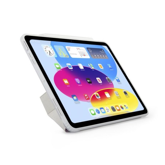 Husa Pipetto Origami No1 Original pentru iPad 10.9 (2022), mov metalic (Ingredi, P052-128-V) by www.silkase.ro