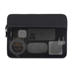 Husă Pipetto Expand Sleeve pentru MacBook Pro 14 și Air 13.6, Black Husă Pipetto Expand Sleeve pentru MacBook Pro 14 și Air 13.6, Black