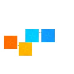 Pachet de expansiune 4 panouri luminoase Nanoleaf Canvas