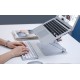 Stand / Suport Laptop Ajustabil Nillkin ProDesk, Argintiu (Bakr, 57983104495) by www.silkase.ro