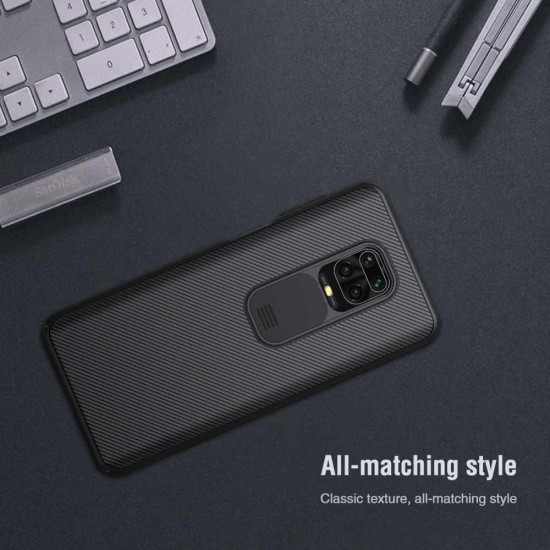 Husa Nillkin CamShield pentru Xiaomi Redmi Note 9 Pro / 9S / 9 Pro Max, Neagra Husa Nillkin CamShield pentru Xiaomi Redmi Note 9 Pro / 9S / 9 Pro Max, Neagra (Bakr, 2451814) by www.silkase.ro