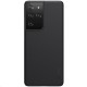 Husa Nillkin Super Frosted pentru Samsung Galaxy S21 Ultra, Neagra (Bakr, 57983101488) by www.silkase.ro