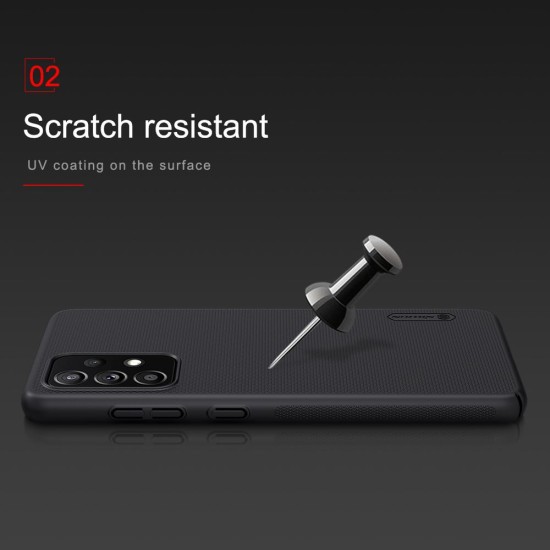 Husă Nillkin Super Frosted pentru Samsung Galaxy A52 / A52 5G / A52s 5G, Black Husă Nillkin Super Frosted pentru Samsung Galaxy A52 / A52 5G / A52s 5G, Black (Bakr, 57983102901) by www.silkase.ro