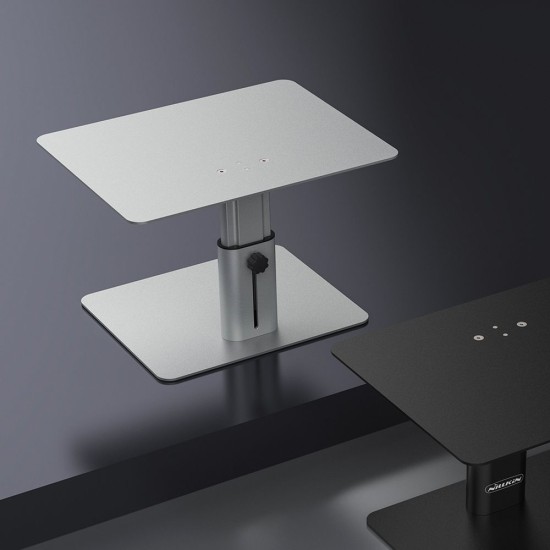 Suport Monitor Reglabil Nillkin HighDesk Silver (Bakr, 57983110861) by www.silkase.ro