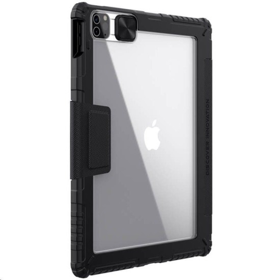 Husa Nillkin Bumper PRO cu Stand pentru iPad Pro 12.9 2020/21/22 și iPad Air 13 2024/25/26, Black Husa Nillkin Bumper PRO cu Stand pentru iPad Pro 12.9 2020/21/22 și iPad Air 13 2024/25/26, Black (Bakr, 57983104383) by www.silkase.ro