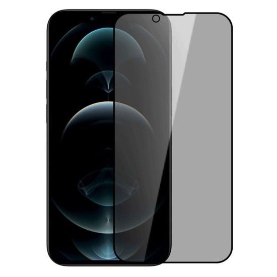 Folie Sticla Nillkin Tempered Glass 0.33mm Guardian 2.5D pentru Apple iPhone 13 Pro Max / 14 Plus, Black (Bakr, 57983118130) by www.silkase.ro