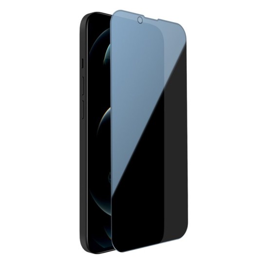 Folie Sticla Nillkin Tempered Glass 0.33mm Guardian 2.5D pentru Apple iPhone 13 Pro Max / 14 Plus, Black (Bakr, 57983118130) by www.silkase.ro