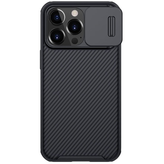 Husa Nillkin CamShield PRO pentru iPhone 13 Pro, Neagra Husa Nillkin CamShield PRO pentru iPhone 13 Pro, Neagra (Bakr, 57983105534) by www.silkase.ro
