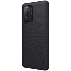 Husa Nillkin Super Frosted pentru Xiaomi 11T / 11T Pro, Neagra Husa Nillkin Super Frosted pentru Xiaomi 11T / 11T Pro, Neagra