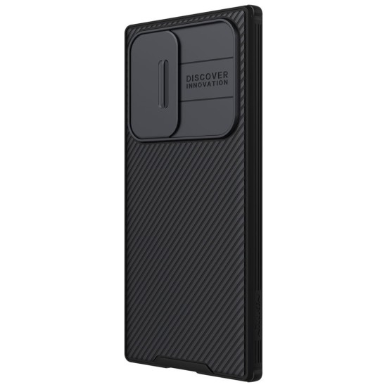 Husa Nillkin CamShield PRO pentru Samsung Galaxy S22 Ultra, Neagra Husa Nillkin CamShield PRO pentru Samsung Galaxy S22 Ultra, Neagra (Bakr, 57983107467) by www.silkase.ro