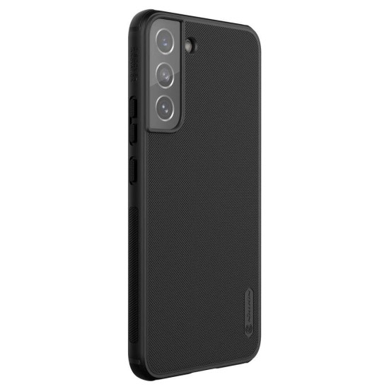 Husa Nillkin Super Frosted PRO pentru Samsung Galaxy S22, Neagra Husa Nillkin Super Frosted PRO pentru Samsung Galaxy S22, Neagra (Bakr, 57983107470) by www.silkase.ro