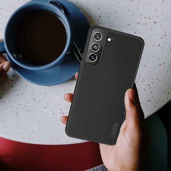 Husa Nillkin Super Frosted PRO pentru Samsung Galaxy S22, Neagra Husa Nillkin Super Frosted PRO pentru Samsung Galaxy S22, Neagra (Bakr, 57983107470) by www.silkase.ro