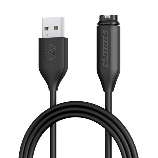Cablu USB Nillkin de Date și Încărcare pentru Ceas Garmin, Negru (Bakr, 57983109977) by www.silkase.ro