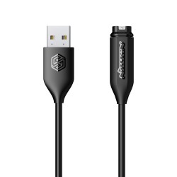 Cablu USB Nillkin de Date și Încărcare pentru Ceas Garmin, Negru