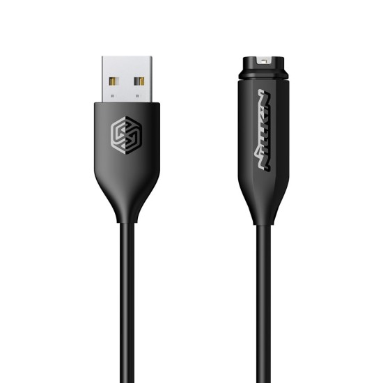Cablu USB Nillkin de Date și Încărcare pentru Ceas Garmin, Negru (Bakr, 57983109977) by www.silkase.ro
