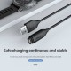 Cablu USB Nillkin de Date și Încărcare pentru Ceas Garmin, Negru (Bakr, 57983109977) by www.silkase.ro