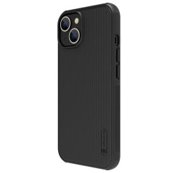 Husa Nillkin Super Frosted PRO pentru Apple iPhone 13 / 14, Neagra (Fără Decupaj Logo) Husa Nillkin Super Frosted PRO pentru Apple iPhone 13 / 14, Neagra (Fără Decupaj Logo)