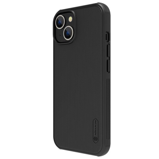 Husa Nillkin Super Frosted PRO pentru Apple iPhone 13 / 14, Neagra (Fără Decupaj Logo) Husa Nillkin Super Frosted PRO pentru Apple iPhone 13 / 14, Neagra (Fără Decupaj Logo) (Bakr, 57983110500) by www.silkase.ro