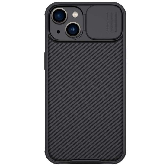 Husa Nillkin CamShield PRO pentru iPhone 13 / 14, Neagra Husa Nillkin CamShield PRO pentru iPhone 13 / 14, Neagra (Bakr, 57983110481) by www.silkase.ro