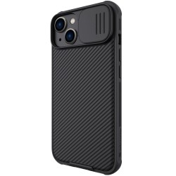 Husa Nillkin CamShield PRO pentru iPhone 13 / 14, Neagra Husa Nillkin CamShield PRO pentru iPhone 13 / 14, Neagra