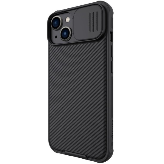 Husa Nillkin CamShield PRO pentru iPhone 13 / 14, Neagra Husa Nillkin CamShield PRO pentru iPhone 13 / 14, Neagra (Bakr, 57983110481) by www.silkase.ro