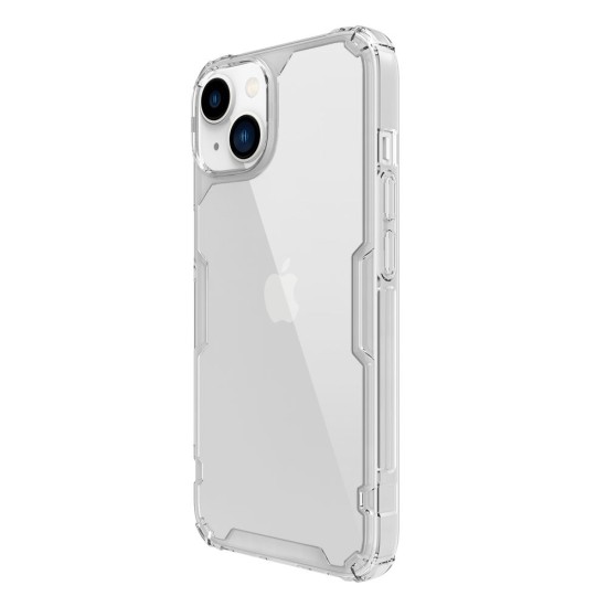 Husa Nillkin Nature TPU PRO pentru Apple iPhone 13 / 14, Transparentă (Bakr, 57983110454) by www.silkase.ro