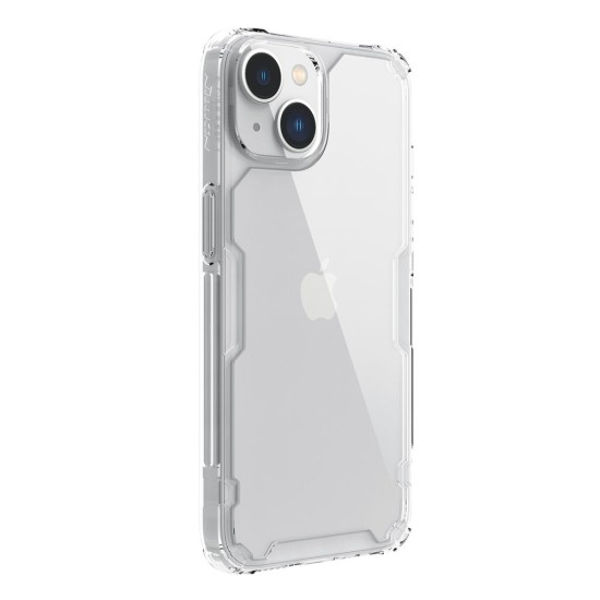 Husa Nillkin Nature TPU PRO pentru Apple iPhone 13 / 14, Transparentă (Bakr, 57983110454) by www.silkase.ro