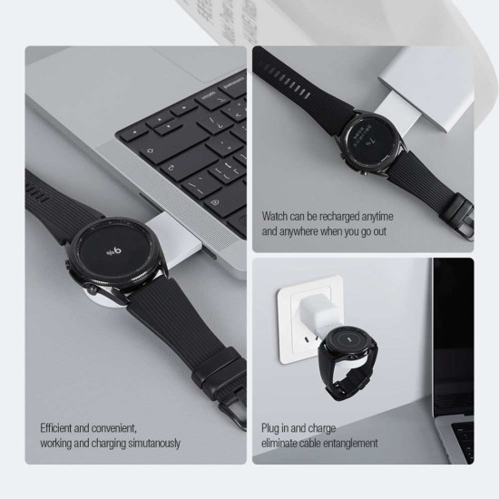 Încărcător Wireless Nillkin Power Charger pentru Ceasuri Samsung, Alb Încărcător Wireless Nillkin Power Charger pentru Ceasuri Samsung, Alb (Bakr, 57983110656) by www.silkase.ro