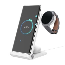Încărcător Wireless Nillkin PowerTrio 3în1 pentru Ceasuri Huawei, Alb
